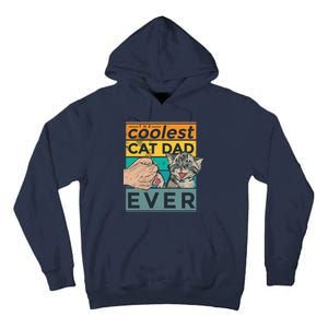 The Coolest Cat Dad Ever Tall Hoodie