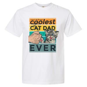 The Coolest Cat Dad Ever Garment-Dyed Heavyweight T-Shirt