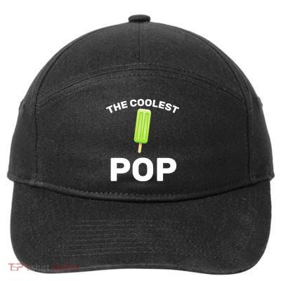 The Coolest Pop 7-Panel Snapback Hat