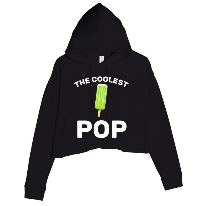 The Coolest Pop Crop Fleece Hoodie