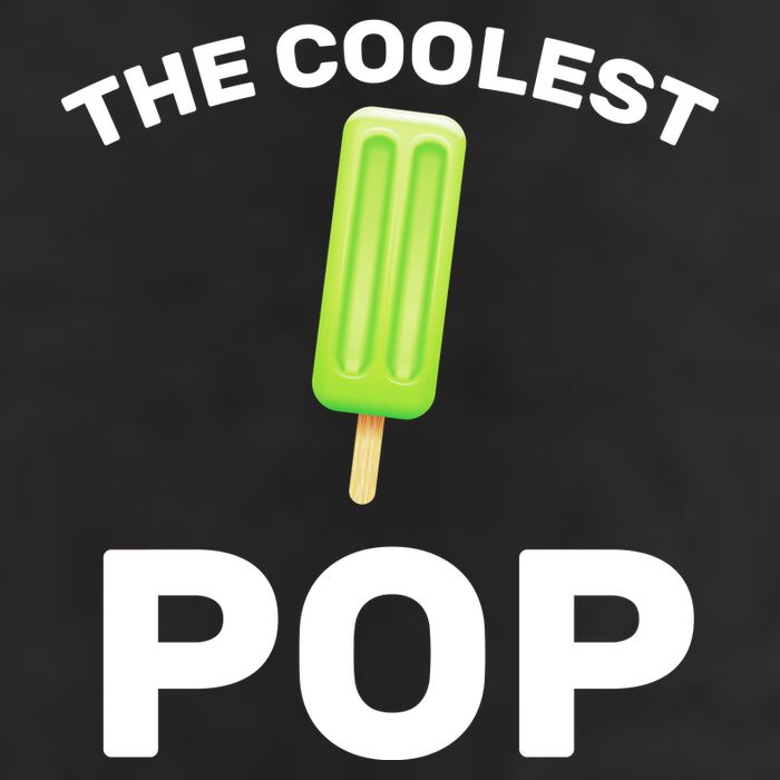 The Coolest Pop Crop Fleece Hoodie