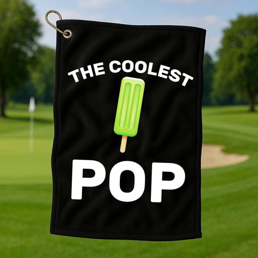 The Coolest Pop Golf Towel
