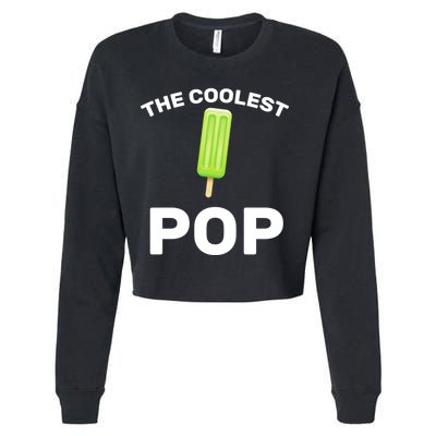 The Coolest Pop Cropped Pullover Crew