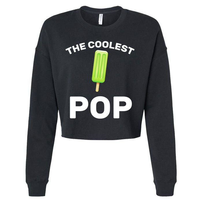 The Coolest Pop Cropped Pullover Crew