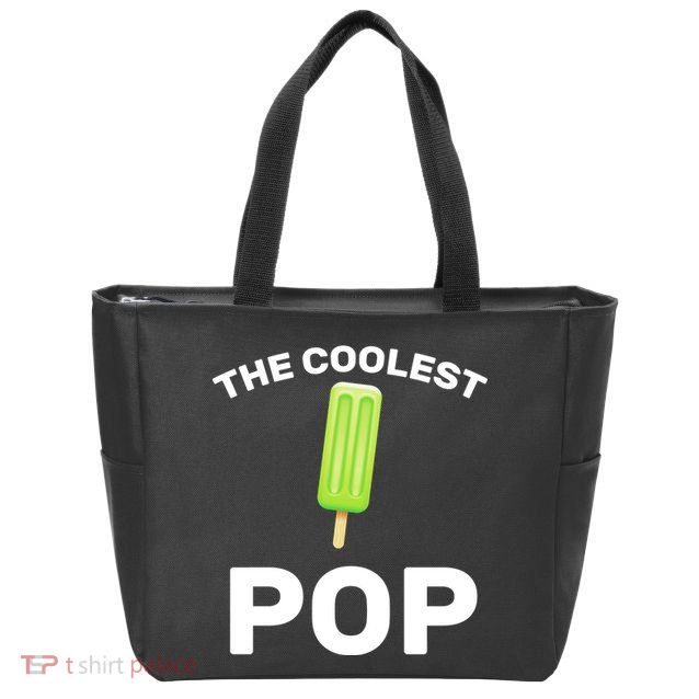The Coolest Pop Zip Tote Bag