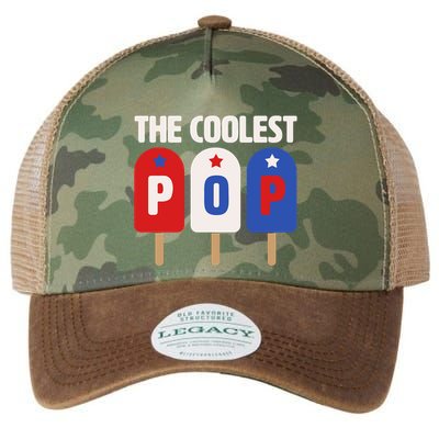 The Coolest Pop Happy Father's Day Popsicles Legacy Tie Dye Trucker Hat