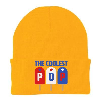 The Coolest Pop Happy Father's Day Popsicles Knit Cap Winter Beanie