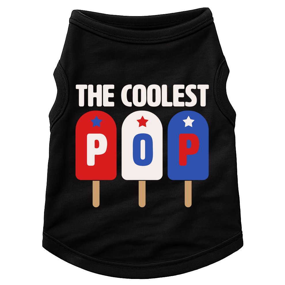 The Coolest Pop Happy Father's Day Popsicles Doggie Tank