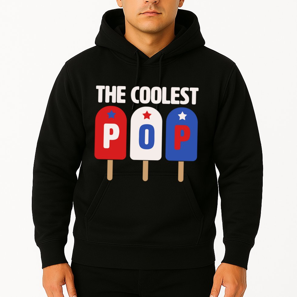 The Coolest Pop Happy Father's Day Popsicles Hoodie