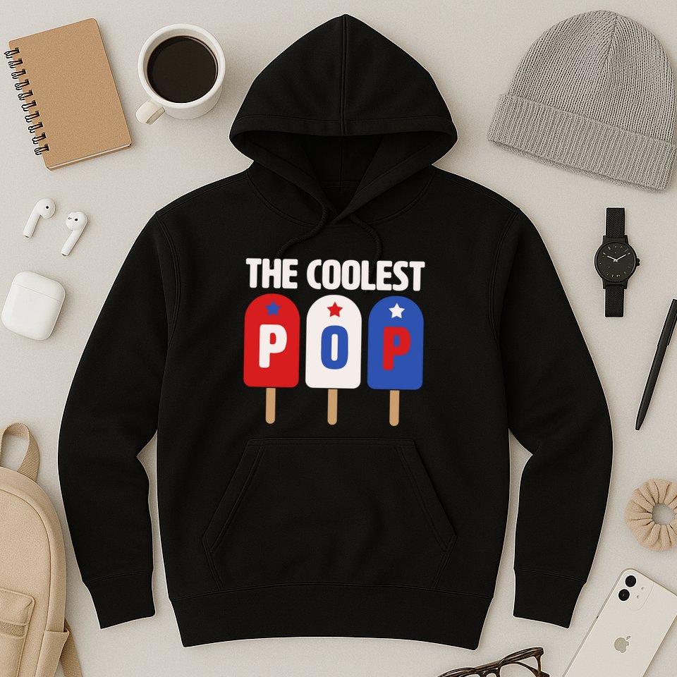 The Coolest Pop Happy Father's Day Popsicles Hoodie