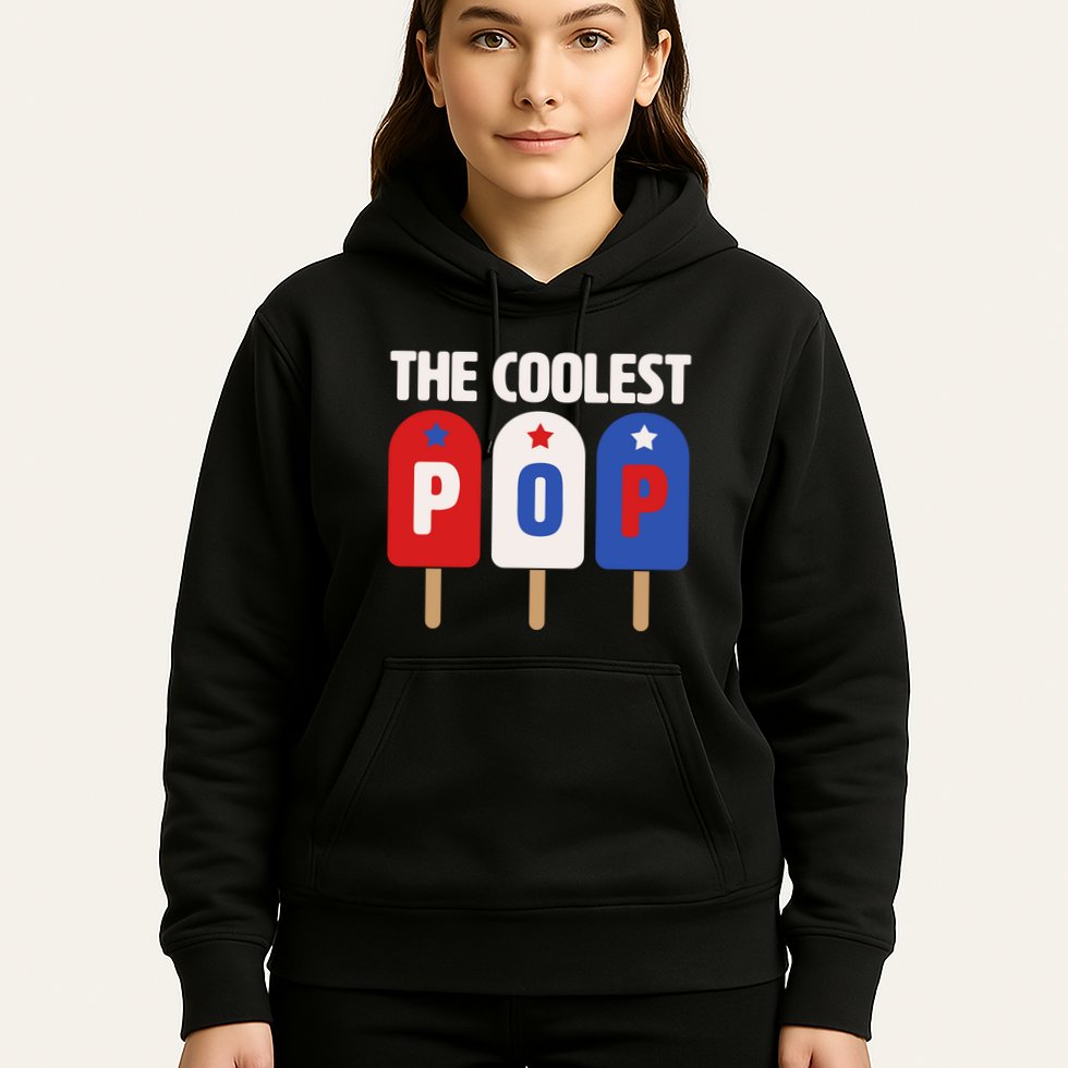 The Coolest Pop Happy Father's Day Popsicles Hoodie