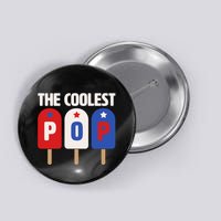 The Coolest Pop Happy Father's Day Popsicles Button