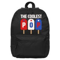 The Coolest Pop Happy Father's Day Popsicles 16 in Basic Backpack