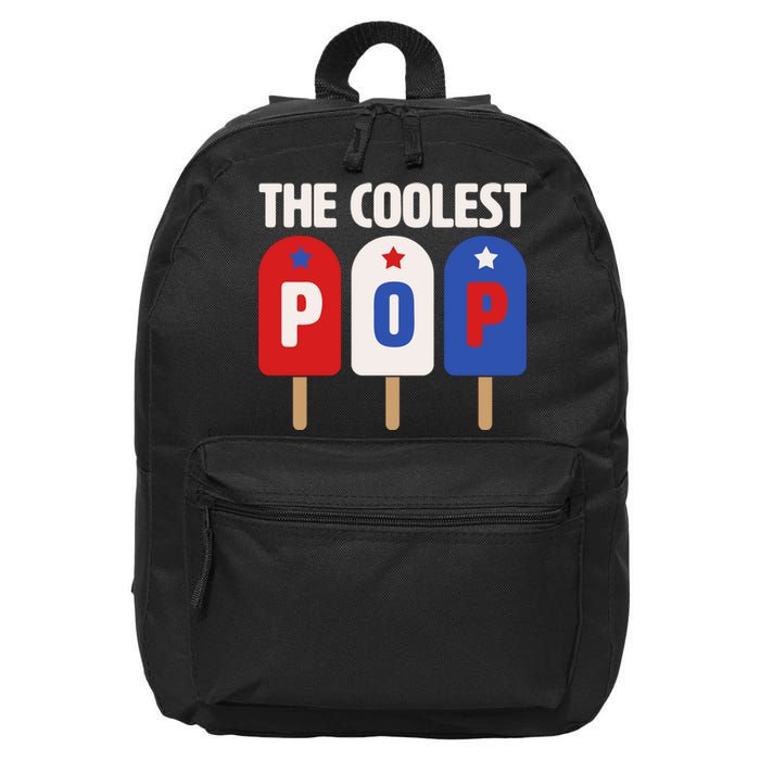 The Coolest Pop Happy Father's Day Popsicles 16 in Basic Backpack