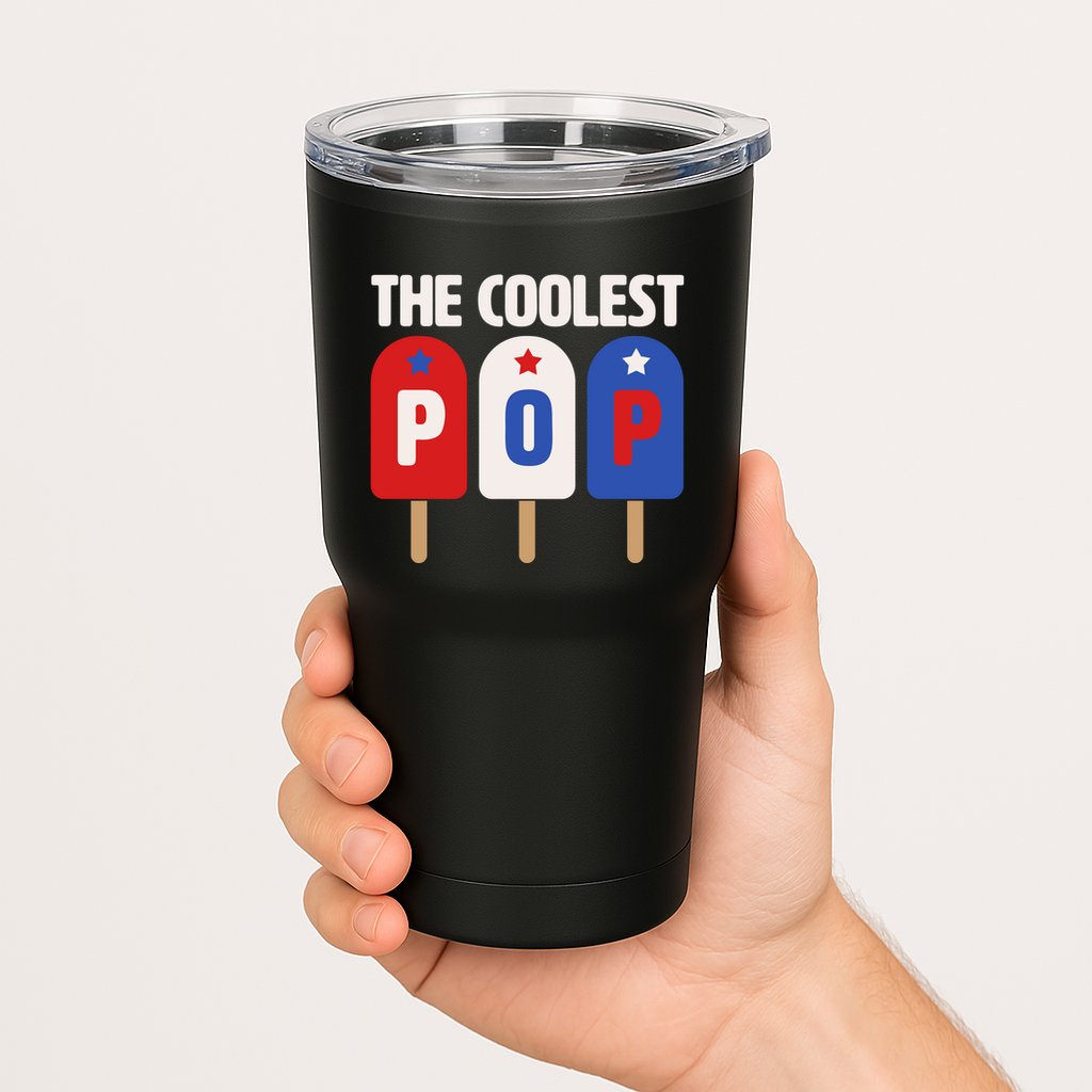 The Coolest Pop Happy Father's Day Popsicles Tumbler