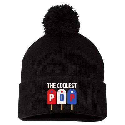 The Coolest Pop Happy Father's Day Popsicles Pom Pom 12in Knit Beanie