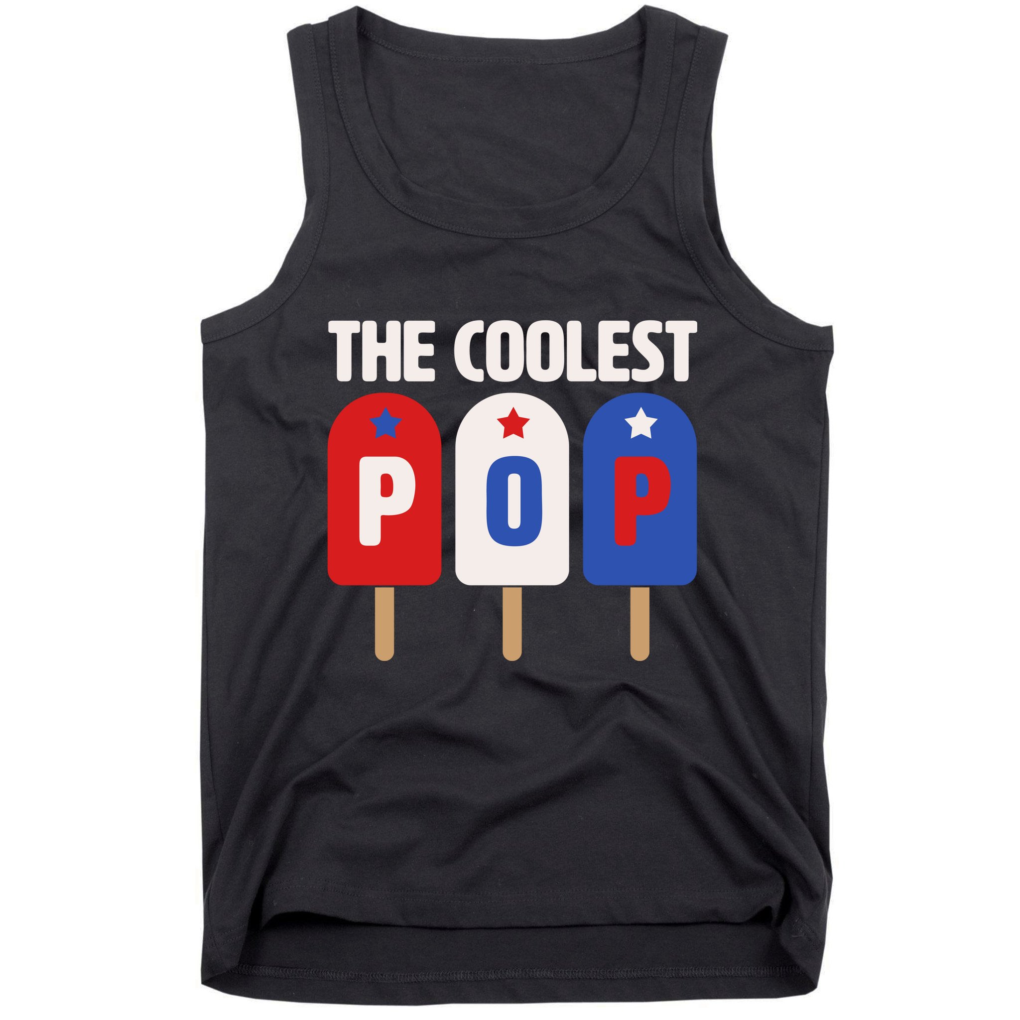The Coolest Pop Happy Father's Day Popsicles Tank Top