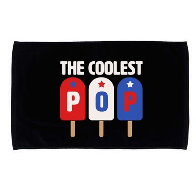 The Coolest Pop Happy Father's Day Popsicles Microfiber Hand Towel
