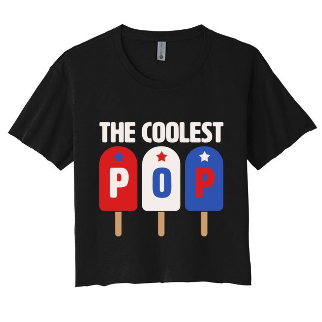 The Coolest Pop Happy Father's Day Popsicles Crop Top