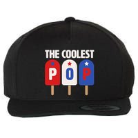 The Coolest Pop Happy Father's Day Popsicles Wool Snapback Cap