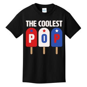 The Coolest Pop Happy Father's Day Popsicles Kids T-Shirt