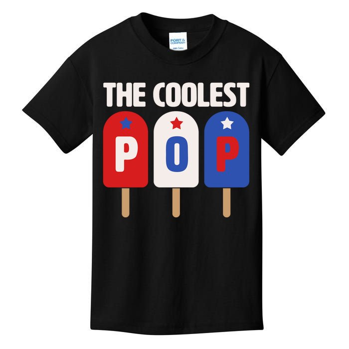 The Coolest Pop Happy Father's Day Popsicles Kids T-Shirt