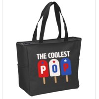 The Coolest Pop Happy Father's Day Popsicles Zip Tote Bag