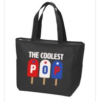 The Coolest Pop Happy Father's Day Popsicles Zip Tote Bag