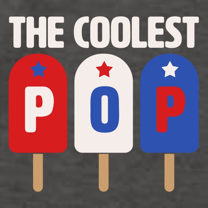 The Coolest Pop Happy Father's Day Popsicles Vector Backpack