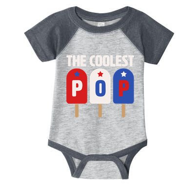 The Coolest Pop Happy Father's Day Popsicles Infant Baby Jersey Bodysuit
