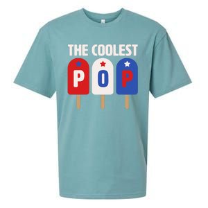 The Coolest Pop Happy Father's Day Popsicles Sueded Cloud Jersey T-Shirt