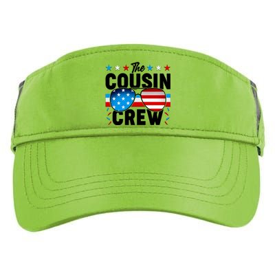 The Cousin Crew USA American Flag Adult Drive Performance Visor