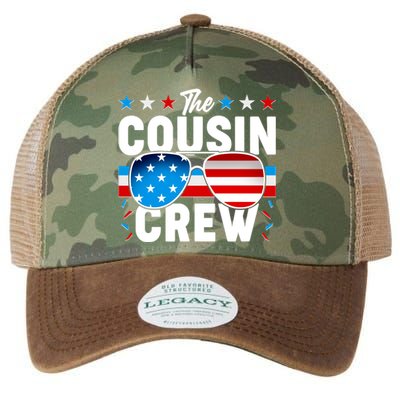 The Cousin Crew USA American Flag Legacy Tie Dye Trucker Hat