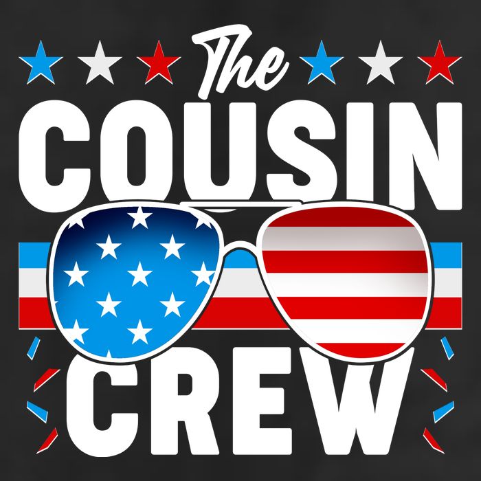 The Cousin Crew USA American Flag 7 Panel Mesh Trucker Snapback Hat