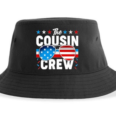 The Cousin Crew USA American Flag Sustainable Bucket Hat