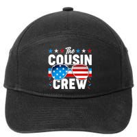 The Cousin Crew USA American Flag 7-Panel Snapback Hat