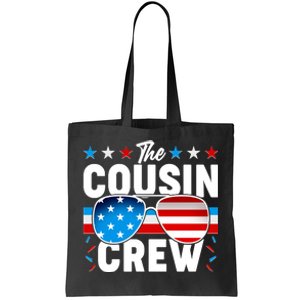 The Cousin Crew USA American Flag Tote Bag