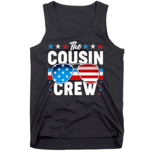 The Cousin Crew USA American Flag Tank Top