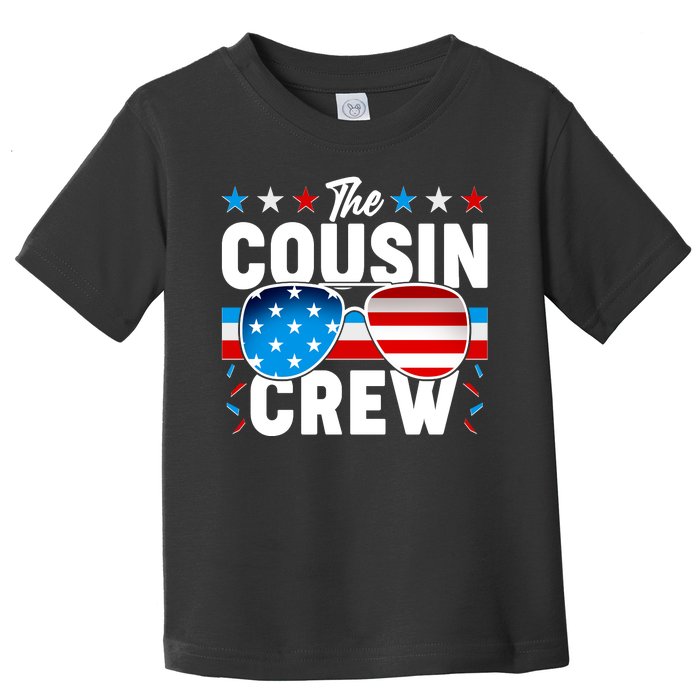 The Cousin Crew USA American Flag Toddler T-Shirt