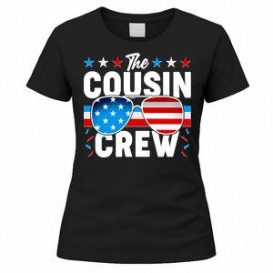 The Cousin Crew USA American Flag Women's T-Shirt