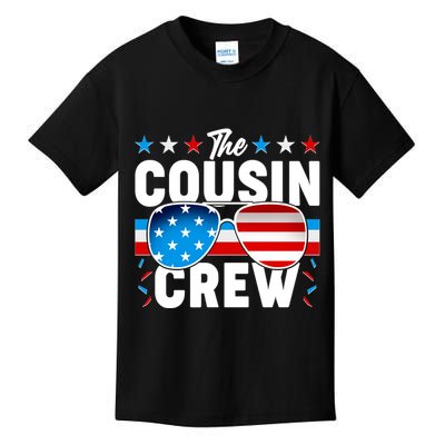 The Cousin Crew USA American Flag Kids T-Shirt