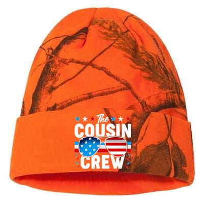 The Cousin Crew USA American Flag Kati Licensed 12" Camo Beanie