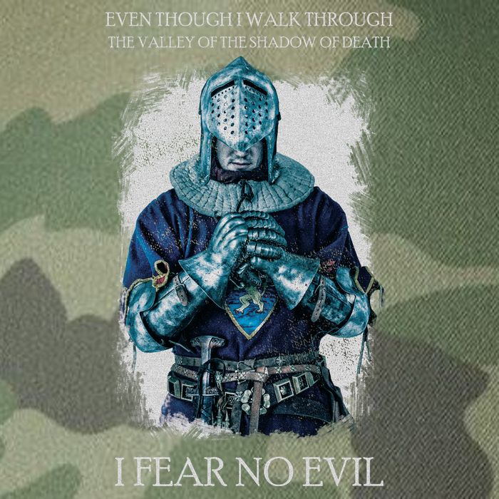The Crusader Fear No Evil Legacy Tie Dye Trucker Hat