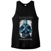 The Crusader Fear No Evil Ladies PosiCharge Tri-Blend Wicking Tank