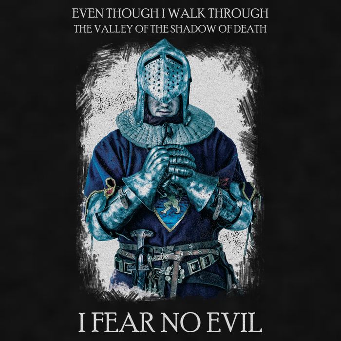 The Crusader Fear No Evil Ladies PosiCharge Tri-Blend Wicking Tank