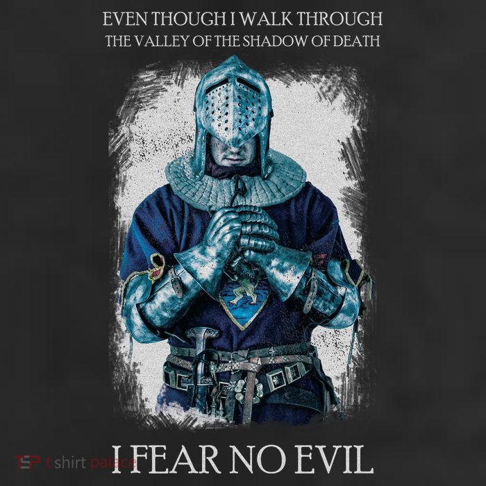 The Crusader Fear No Evil 7 Panel Mesh Trucker Snapback Hat