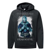 The Crusader Fear No Evil Performance Fleece Hoodie