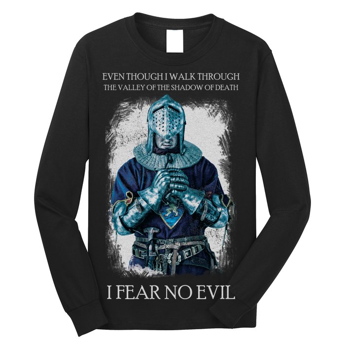 The Crusader Fear No Evil Long Sleeve Shirt