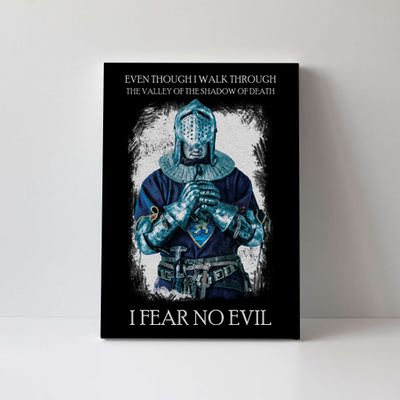 The Crusader Fear No Evil Canvas