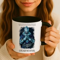 The Crusader Fear No Evil Mug